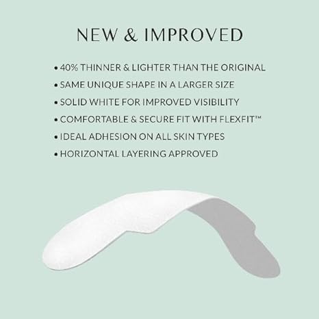 Hypoallergenic Silicone Under Eye Patches - Matte