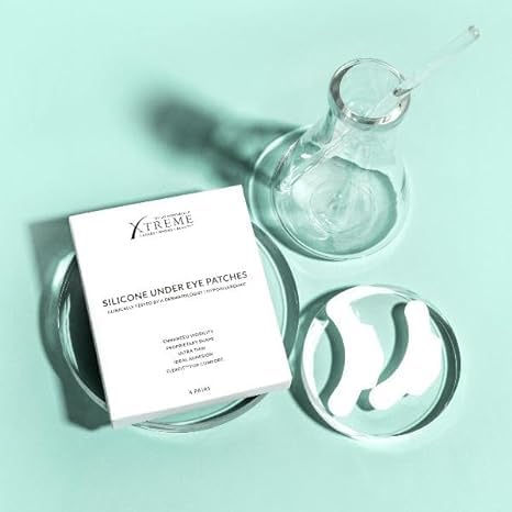 Hypoallergenic Silicone Under Eye Patches - Matte